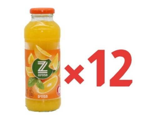 12 برتقال زجاج 330ml